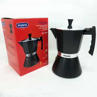 Гейзерна кавоварка Magio MG-1006, кавоварка для індукційної плити, гейзер для кави - Інтернет-магазин спільних покупок ToGether