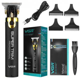 Машинка для стрижки VGR V-082 акумуляторна бездротова професійна + 3 насадки триммер для волосся - Інтернет-магазин спільних покупок ToGether