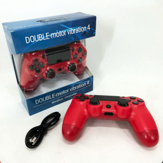 Джойстик DOUBLESHOCK для PS 4, бездротовий ігровий геймпад PS4/PC акумуляторний джойстик. Колір: червоний - Інтернет-магазин спільних покупок ToGether