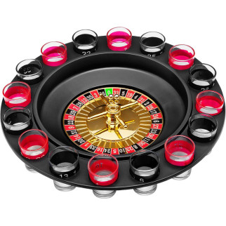 Алкогольна рулетка з чарками ігровий набір "П'яна рулетка" 16 чарок, Гра для розваг на вечірці - Інтернет-магазин спільних покупок ToGether
