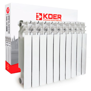 Радіатор секційний Koer 100 Bimetal-500 ROYAL (KR4957) - Інтернет-магазин спільних покупок ToGether
