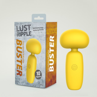 Міні-вібратор мікрофон Chisa Lust Ripple Buster, жовтий - Інтернет-магазин спільних покупок ToGether
