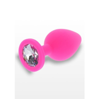 Анальна пробка з кристалом Toy Joy Diamond Booty Jewel рожевий, Large - Інтернет-магазин спільних покупок ToGether