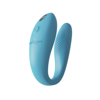 Смарт-вібратор для пар We-Vibe Sync GO Turquoise - Інтернет-магазин спільних покупок ToGether
