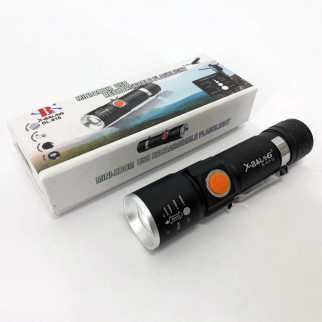 Ліхтар ручний акумуляторний тактичний X-Balog BL-616-T6 із зарядкою від павербанків із USB - Інтернет-магазин спільних покупок ToGether