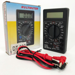 Мультиметр цифровий тестер Digital DT-832 зі звуковим дзвінком, тестер напруги цифровий - Інтернет-магазин спільних покупок ToGether