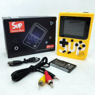 Ігрова консоль Sup Game Box 500 ігор, ігрові приставки до телевізора. Колір: жовтий - Інтернет-магазин спільних покупок ToGether