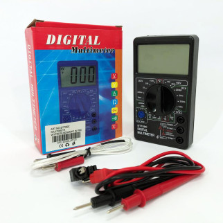 Мультиметр тестер цифровий DT 700C зі звуком та термометром, мультиметр для автомобіля, для дому - Інтернет-магазин спільних покупок ToGether