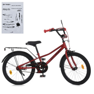 Велосипед дитячий Profi Prime MB-20011-1 20 дюймів червоний - Інтернет-магазин спільних покупок ToGether