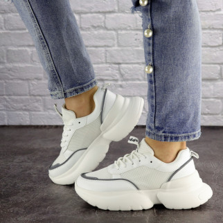Жіночі кросівки Fashion Choe 1583 37 розмір 24 см Білий - Інтернет-магазин спільних покупок ToGether