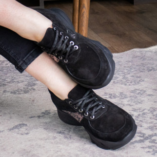 Кросівки жіночі Fashion Hardy 2978 36 розмір 23,5 см Чорний - Інтернет-магазин спільних покупок ToGether