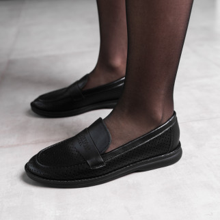 Мокасіни жіночі Fashion Stella 3571 36 розмір 23,5 см Чорний - Інтернет-магазин спільних покупок ToGether