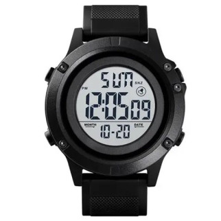Годинник наручний чоловічий SKMEI 1508BKWT BLACK, годинник наручний електронний тактичний. Колір: чорний - Інтернет-магазин спільних покупок ToGether