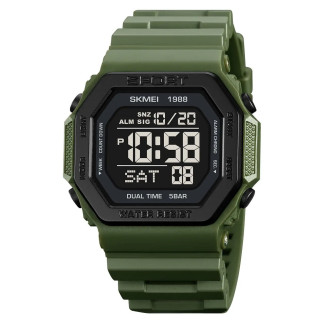 Годинник наручний чоловічий SKMEI 1988AG, армійський годинник протиударний, водонепроникний чоловічий годинник - Інтернет-магазин спільних покупок ToGether