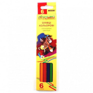 Набір кольорових олівців Marco Пегашка 1010-6CB 6 кольорів - Інтернет-магазин спільних покупок ToGether