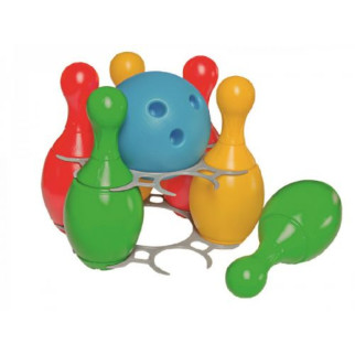 Набір для гри в боулінг 2 "ТехноК" (кеглі і куля) - Інтернет-магазин спільних покупок ToGether