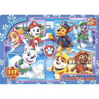 Пазли G-Toys PW0860 117 деталей - Інтернет-магазин спільних покупок ToGether