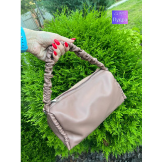 АКЦІЯ! Пудра - гарна молодіжна сумка на блискавці, короткий ремінь з м’якої екошкіри (0396) - Інтернет-магазин спільних покупок ToGether