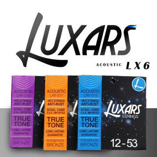 Струни для акустичної гітари "LUXARS" LX-6 Phosphor Bronze ANTI-RUST - Інтернет-магазин спільних покупок ToGether