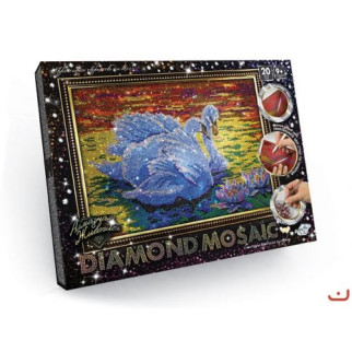 Алмазна живопис "DIAMOND MOSAIC", "Лебідь" - Інтернет-магазин спільних покупок ToGether