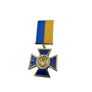 Медаль з документом Collection Хрест патріота України 45 мм Різнобарвний (hub_go12ua) - Інтернет-магазин спільних покупок ToGether