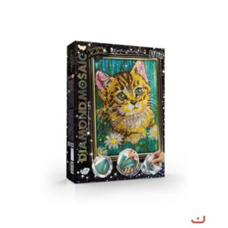 Алмазна живопис "DIAMOND MOSAIC", "Кіт" - Інтернет-магазин спільних покупок ToGether