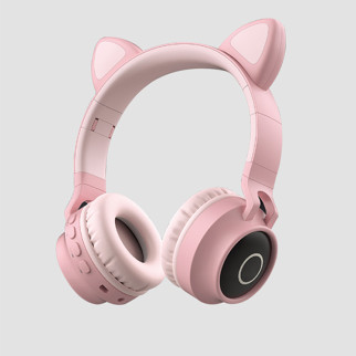 Бездротові навушники Fingertime BT028C з котячими вушками - Інтернет-магазин спільних покупок ToGether