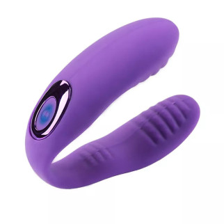Подвійний вібратор We Love фіолетовий (USB) - Інтернет-магазин спільних покупок ToGether