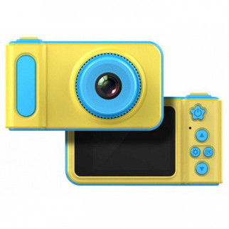 Дитячий фотоапарат Smart Kids Camera V7 Жовтий з блакитним (119) - Інтернет-магазин спільних покупок ToGether