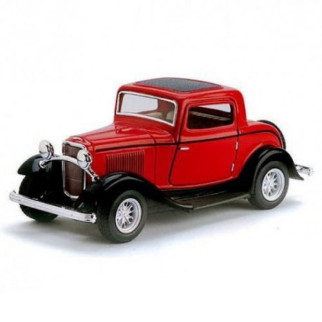 Машинка KINSMART "Ford 3 Window Coupe" (червона) - Інтернет-магазин спільних покупок ToGether