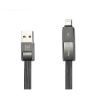 MicroUSB кабель 2-in-1 Combo Strive black 1 м Remax 302901 - Інтернет-магазин спільних покупок ToGether