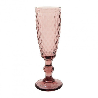 Келих для шампанського OLens Смарагд-2 34215-12-3 150 мл рожевий - Інтернет-магазин спільних покупок ToGether
