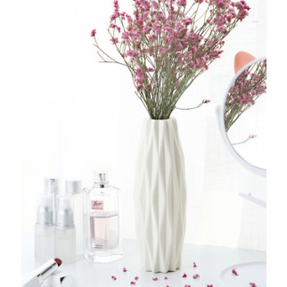 Ваза для квітів 14276 5.5х21 см біла - Інтернет-магазин спільних покупок ToGether