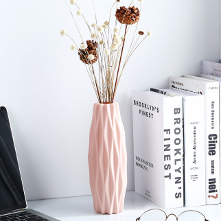 Ваза для квітів 14277 5.5х21 см рожева - Інтернет-магазин спільних покупок ToGether