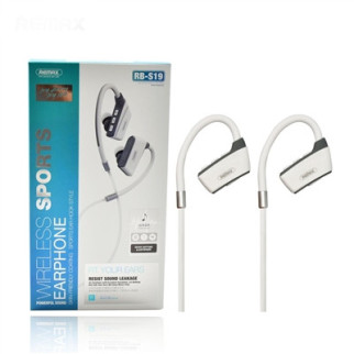 Вакуумні навушники Bluetooth Wireless Sports Remax RB-S19-White - Інтернет-магазин спільних покупок ToGether