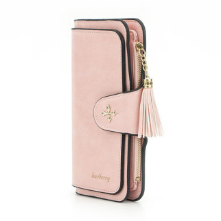 Клатч портмоне гаманець Baellerry N2341, невеликий гаманець жіночий, міні гаманець дівчині. Колір: рожевий - Інтернет-магазин спільних покупок ToGether