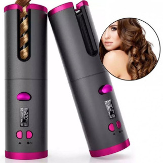 Плойка авто-бігуді для завивки волосся бездротовий Ramindong Hair curler. Колір: сірий - Інтернет-магазин спільних покупок ToGether