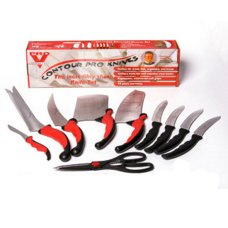 Набір кухонних ножів Contour Pro Knives 13 предметів - Інтернет-магазин спільних покупок ToGether
