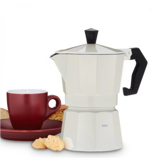 Гейзерна кавоварка Kela Italia 10550 150 мл 3 чашки бежева - Інтернет-магазин спільних покупок ToGether