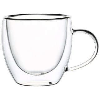 Набір чашок з подвійними стінками Con Brio CB-8625-2, 2 шт, 250 мл, подвійна склянка для кави - Інтернет-магазин спільних покупок ToGether