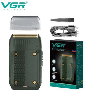 Електробритва портативна VGR V-353 професійна бритва шейвер для гоління триммер. Колір: зелений - Інтернет-магазин спільних покупок ToGether
