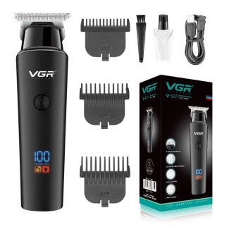 Тример для волосся VGR V-937, з USB-кабелем для зарядки, світлодіодним дисплеєм, 3 насадками - Інтернет-магазин спільних покупок ToGether
