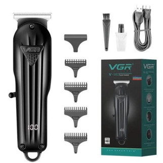 Машинка для стрижки волосся VGR V-982 LED Display, професійна електробритва, підстригальна машинка - Інтернет-магазин спільних покупок ToGether