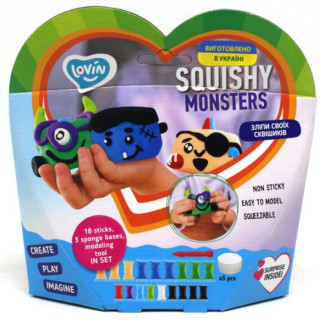 Набір для ліплення "Squshy Monsters" - Інтернет-магазин спільних покупок ToGether