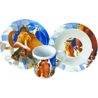 Дитячий набір посуду Interos Льодовиковий період TO-29-90416 3 предмети - Інтернет-магазин спільних покупок ToGether