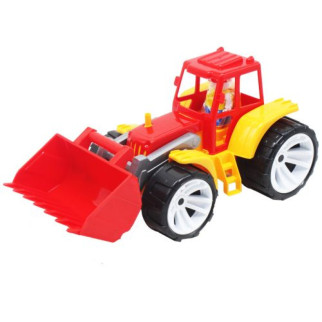 Пластикова іграшка "Трактор", червоний - Інтернет-магазин спільних покупок ToGether