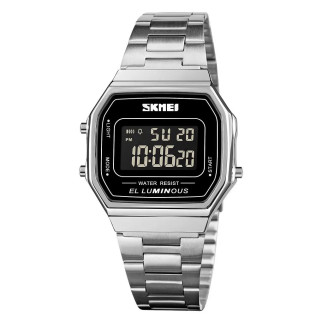 Годинник наручний чоловічий SKMEI 1647SI, армійський годинник протиударний, модний чоловічий годинник - Інтернет-магазин спільних покупок ToGether