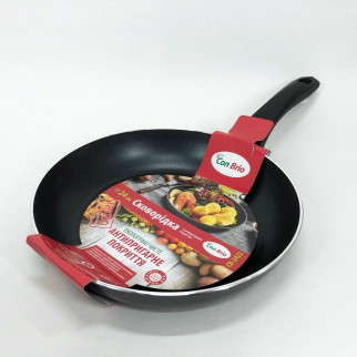 Сковорода 24 см Con Brio СВ-2422 FULL INDUCTION, антипригарна сковорода для індукційної плити - Інтернет-магазин спільних покупок ToGether