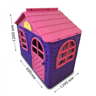 Ігровий будиночок зі шторками Doloni Toys 02550-10 - Інтернет-магазин спільних покупок ToGether