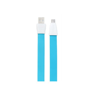 Кабель microUSB Flat Full Speed II RC-011m 1m blue Remax 311003 - Інтернет-магазин спільних покупок ToGether